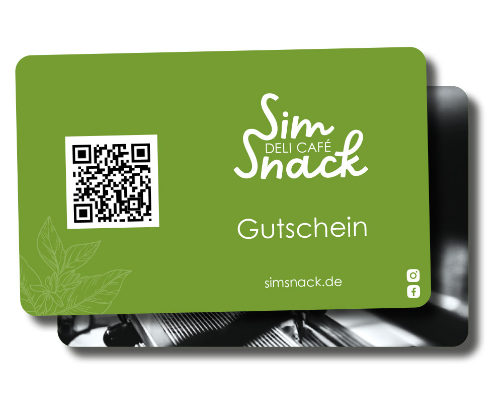 Gutschein SimSnack